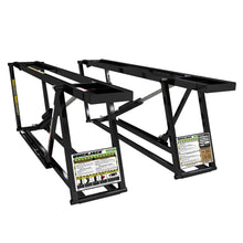 Cargar imagen en el visor de la galería, Elevador de vehículos portátil QuickJack, capacidad de 7000 lb, 110 voltios
