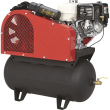 Cargar imagen en el visor de la galería, Compresor de aire portátil a gasolina : motor Honda GX390 OHV, tanque horizontal de 30 galones, 24,4 CFM a 90 PSI - NorthStar
