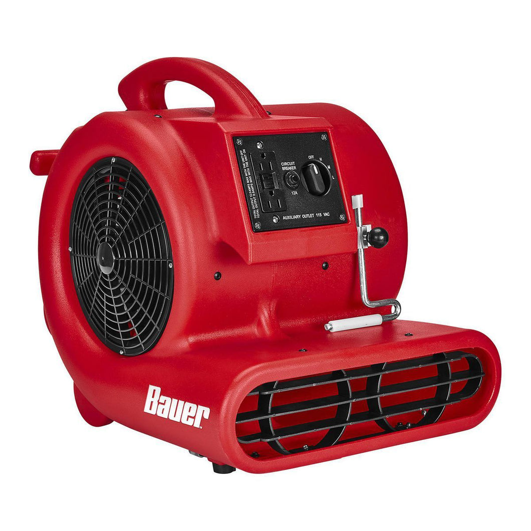 Soplador de piso de 2400 CFM 1/3 HP - Bauer