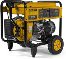 Cargar imagen en el visor de la galería, Generador portátil a gasolina con arranque eléctrico de 8000 watts con control de ralentí, salidas GFCI y protección de CO - Dewalt
