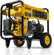 Cargar imagen en el visor de la galería, Generador portátil a gasolina con arranque eléctrico de 8000 watts con control de ralentí, salidas GFCI y protección de CO - Dewalt
