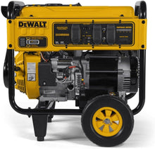 Cargar imagen en el visor de la galería, Generador portátil a gasolina con arranque eléctrico de 8000 watts con control de ralentí, salidas GFCI y protección de CO - Dewalt
