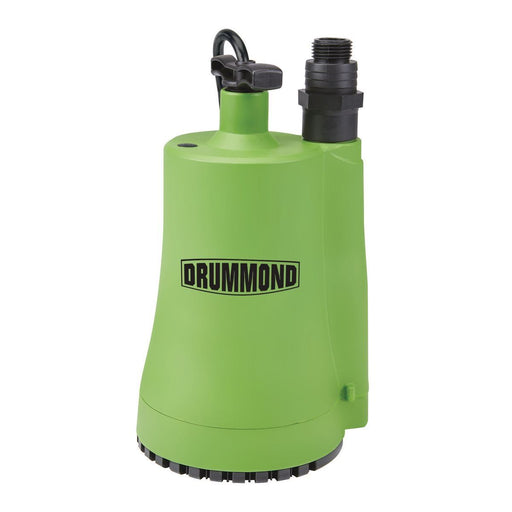 Bomba utilitaria sumergible 1/6 HP 1600 GPH - Drummond