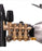 Lavadora a presión de gas y agua fría de 4400 PSI 4.0 GPM con motor Honda GX390 - Dewalt