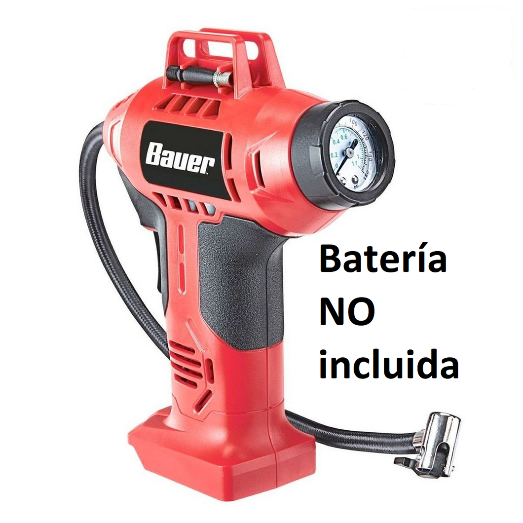 20v Inflador inalámbrico 0-160 PSI (Solo herramienta) - Bauer