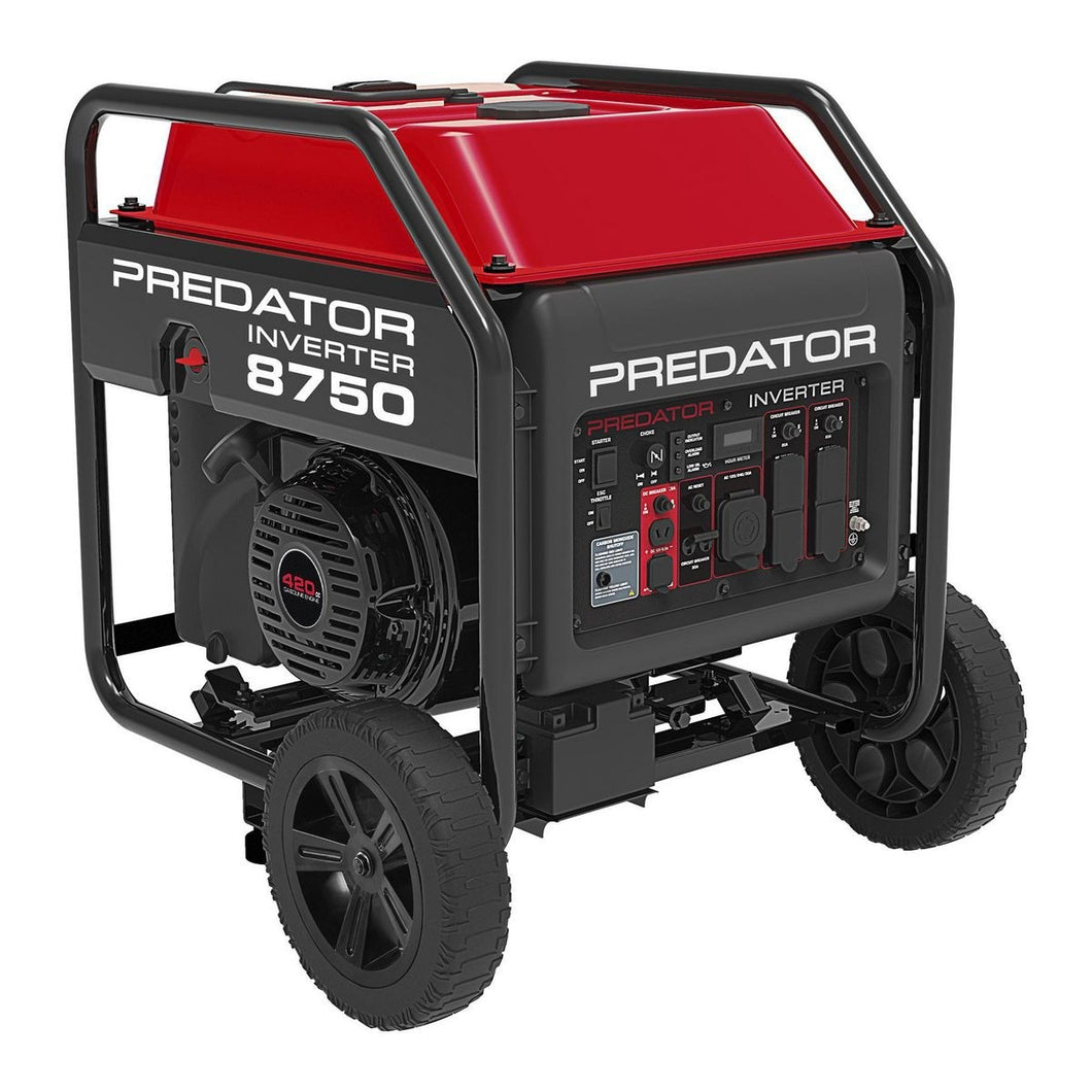 Generador inversor de 8750 vatios con tecnología CO SECURE ™ - Predator