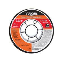 Cargar imagen en el visor de la galería, 0.030 pulg. Alambre de soldadura con núcleo de fundente E71T-GS, 10.00 Lb. Rollo - Vulcan
