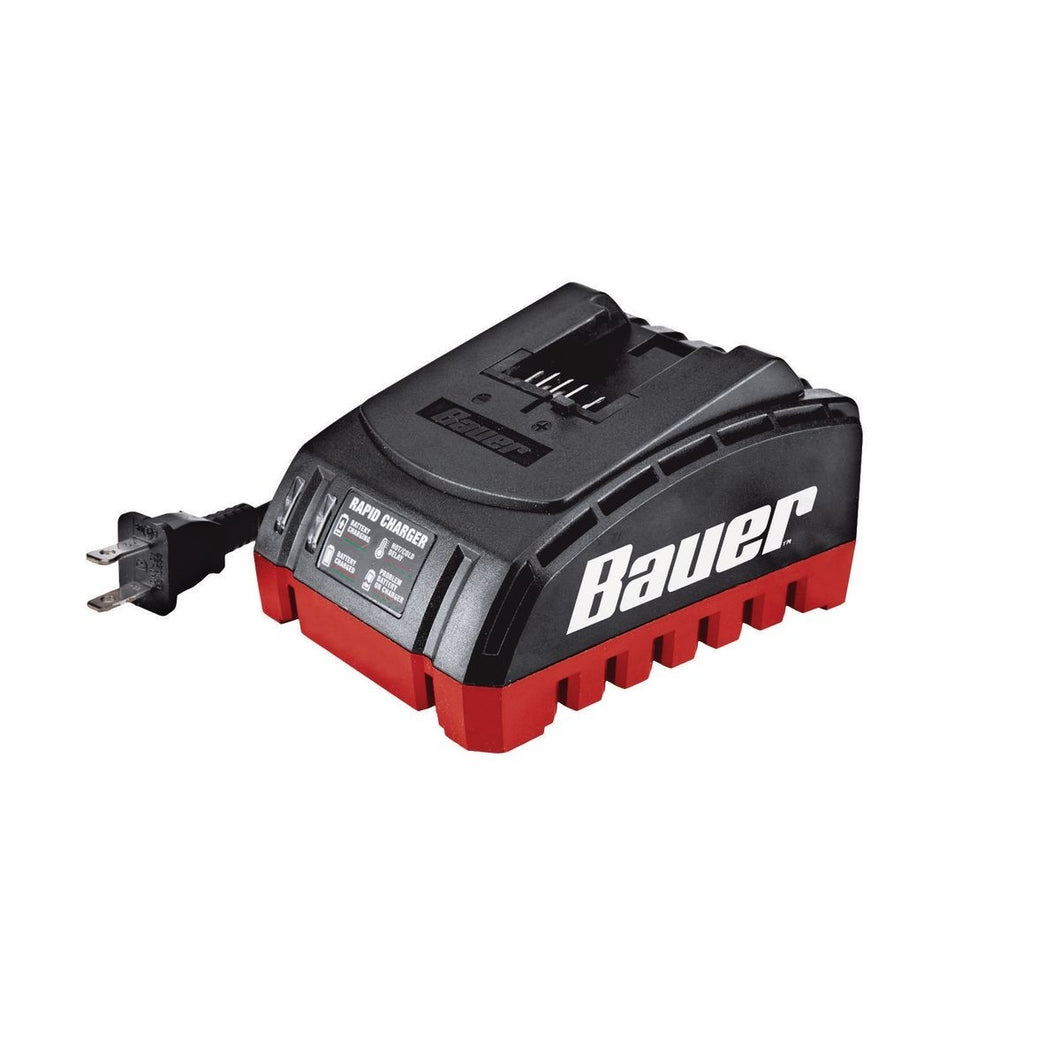 Bauer Cargador rápido de iones de litio de 20v