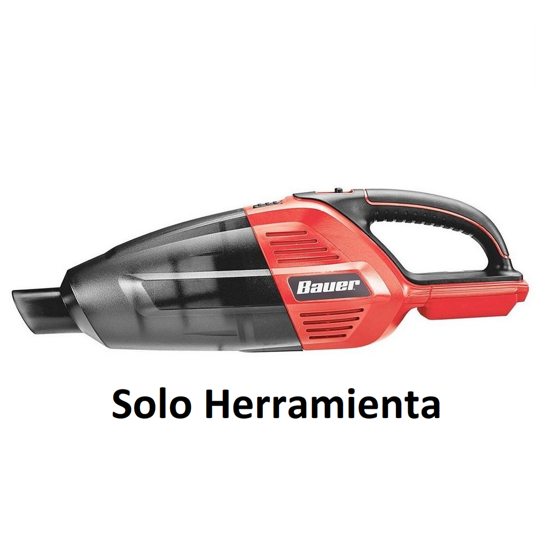 20v Aspiradora de mano inalámbrica herramientas para suelo y hendiduras - Bauer (Solo herramienta)