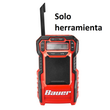 Cargar imagen en el visor de la galería, 20v Radio compacta inalámbrica con Bluetooth® -Bauer (Solo herramienta)
