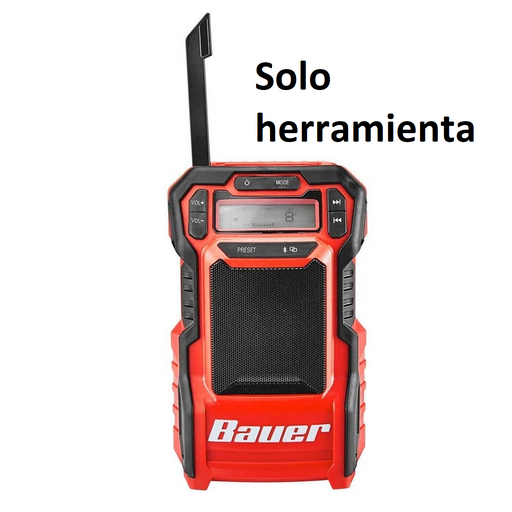 20v Radio compacta inalámbrica con Bluetooth® -Bauer (Solo herramienta)