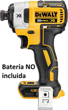 Cargar imagen en el visor de la galería, 20V MAX XR Atornillador de impacto sin escobillas, 3 velocidades, 1/4 de pulgada - DEWALT  (solo herramienta)
